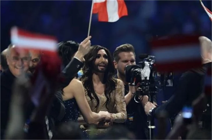 Eurovision Şarkı yarışmasını Avusturyalı Conchita Wurst kazandı