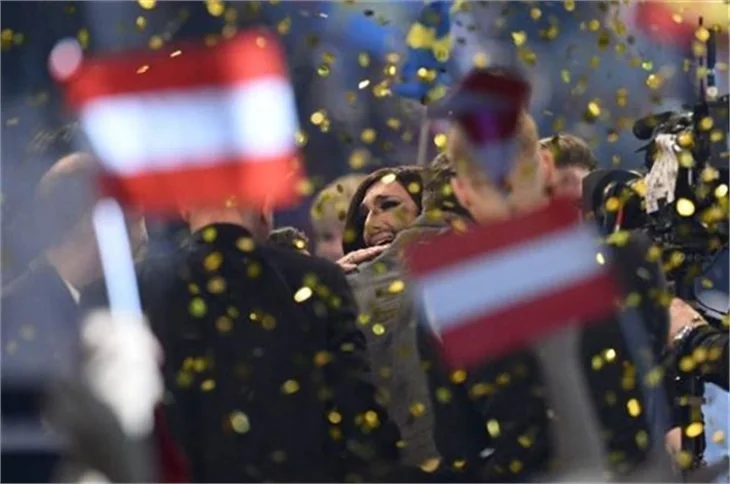 Eurovision Şarkı yarışmasını Avusturyalı Conchita Wurst kazandı