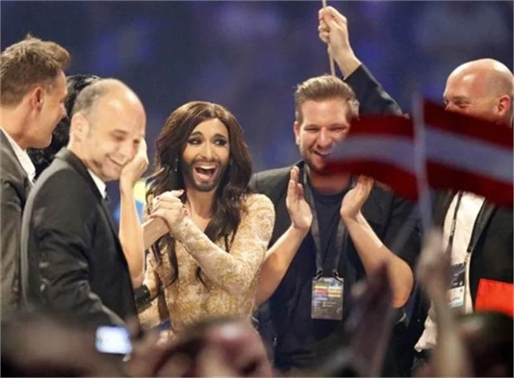 Eurovision Şarkı yarışmasını Avusturyalı Conchita Wurst kazandı