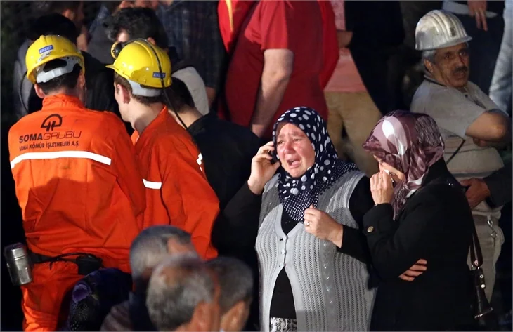 Soma'da maden faciası..