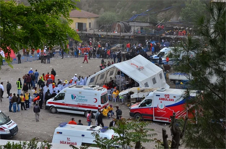 Soma'da maden faciası..