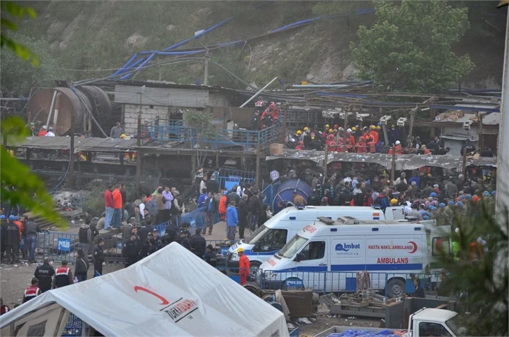 Soma'da maden faciası..
