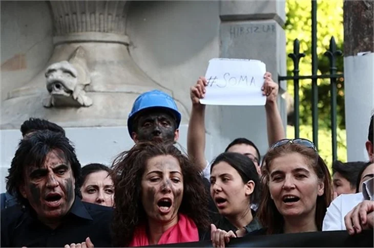 Sanat Meclisi'nden Soma eylemi!