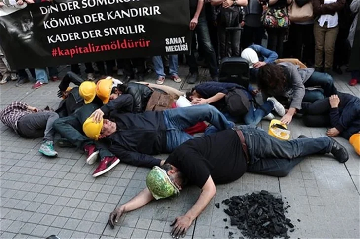 Sanat Meclisi'nden Soma eylemi!