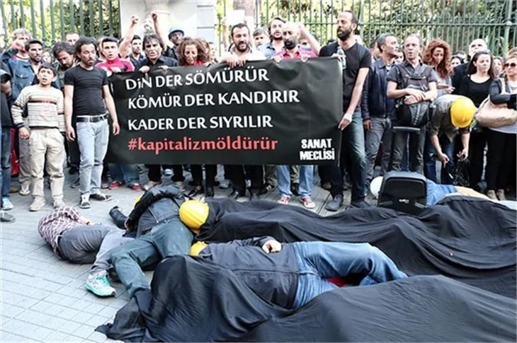 Sanat Meclisi'nden Soma eylemi!