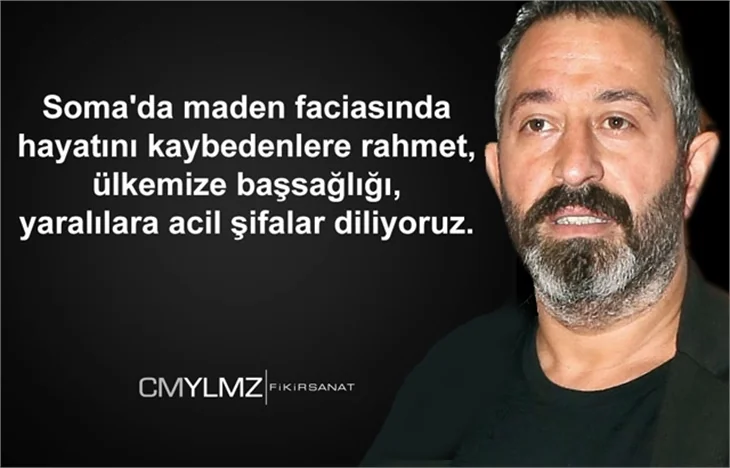Cem Yılmaz'ın Soma mesajı!