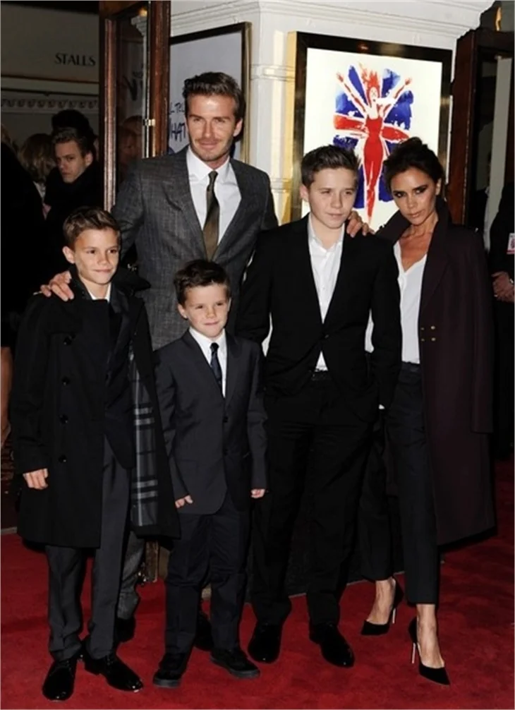 Beckham'ların oğlu'nun işi!