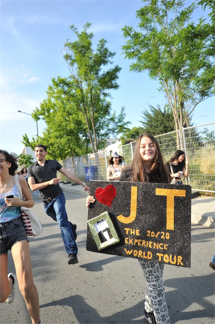 Justin Timberlake, İstanbul'u salladı!