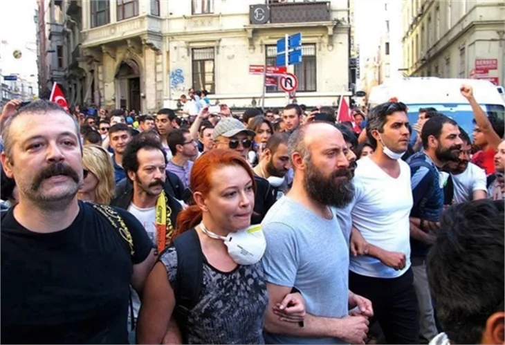 Gezi'de ünlüler neler yapmıştı?