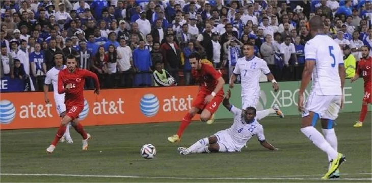 Türkiye - Honduras maçının fotoğrafları!
