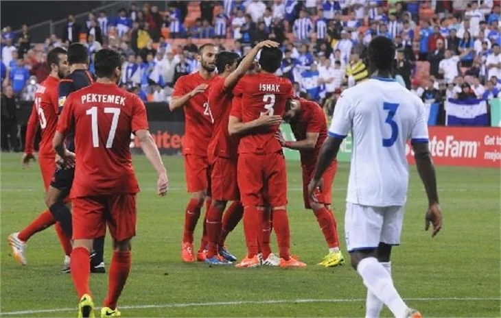 Türkiye - Honduras maçının fotoğrafları!