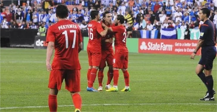Türkiye - Honduras maçının fotoğrafları!