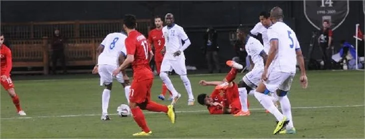 Türkiye - Honduras maçının fotoğrafları!