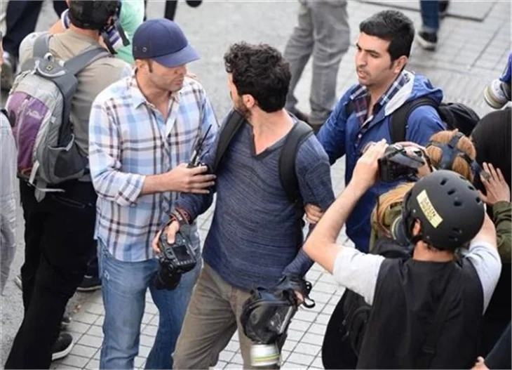 Gezi Parkı'nın yıldönümünde Taksim'de olaylar çıktı