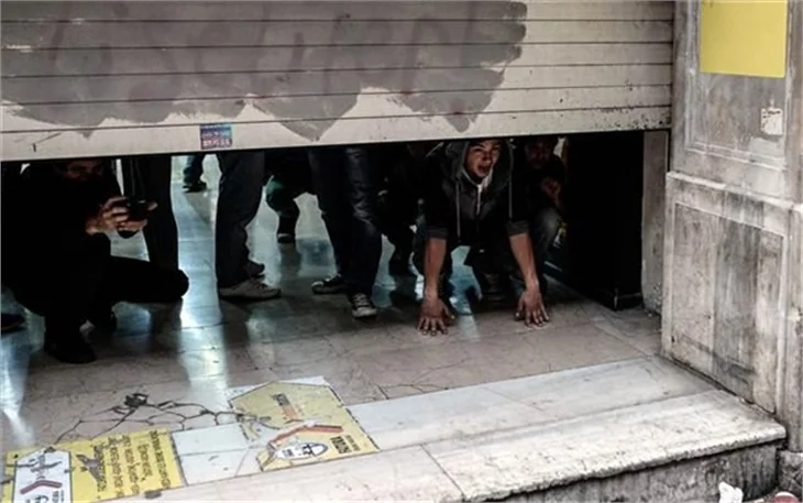 Gezi Parkı'nın yıldönümünde Taksim'de olaylar çıktı
