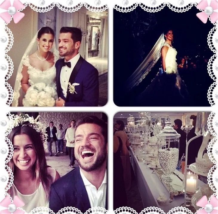 Buse Terim ve Volkan Bahçekapılı evlendi!