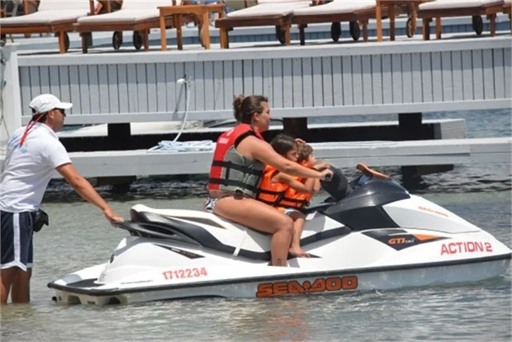 Alex De Souza'nın Bodrum tatili!