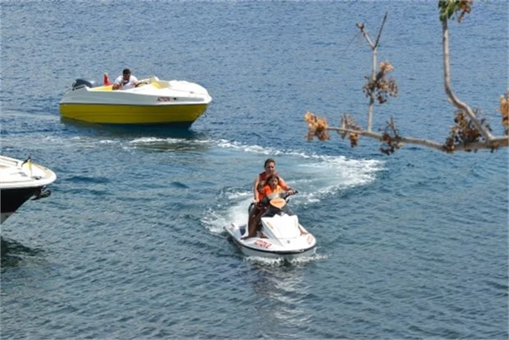 Alex De Souza'nın Bodrum tatili!