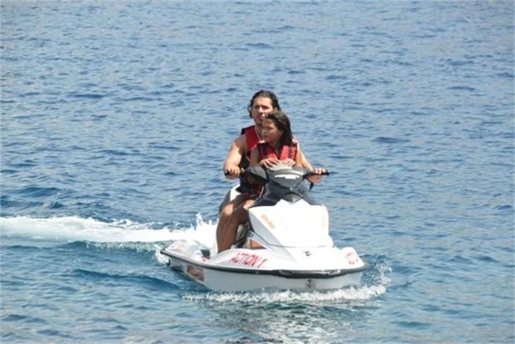 Alex De Souza'nın Bodrum tatili!