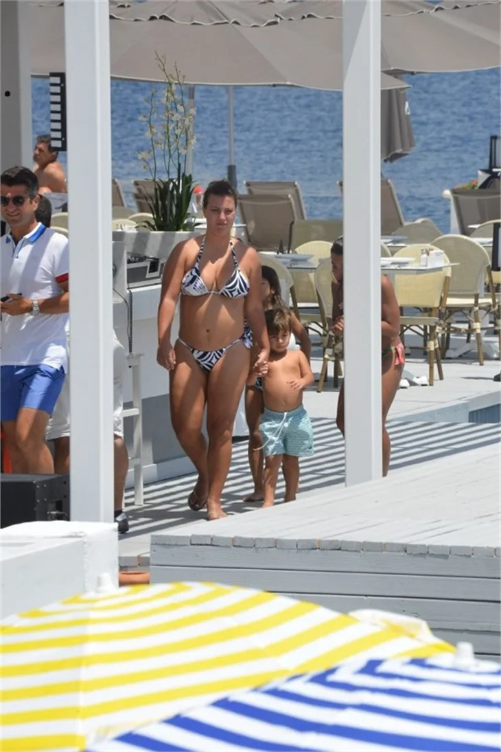 Alex De Souza'nın Bodrum tatili!