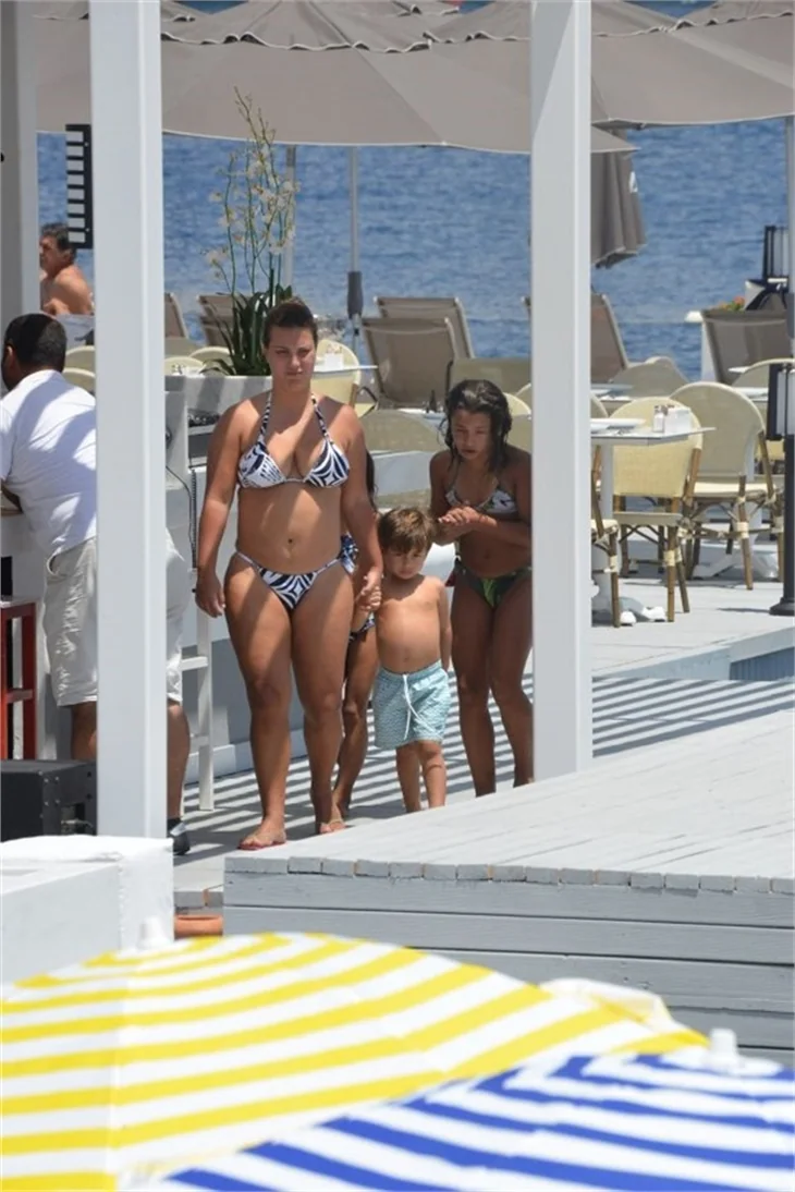 Alex De Souza'nın Bodrum tatili!