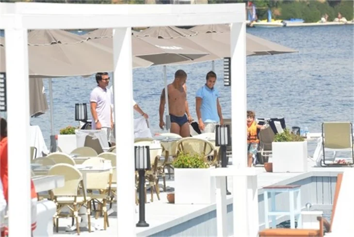Alex De Souza'nın Bodrum tatili!