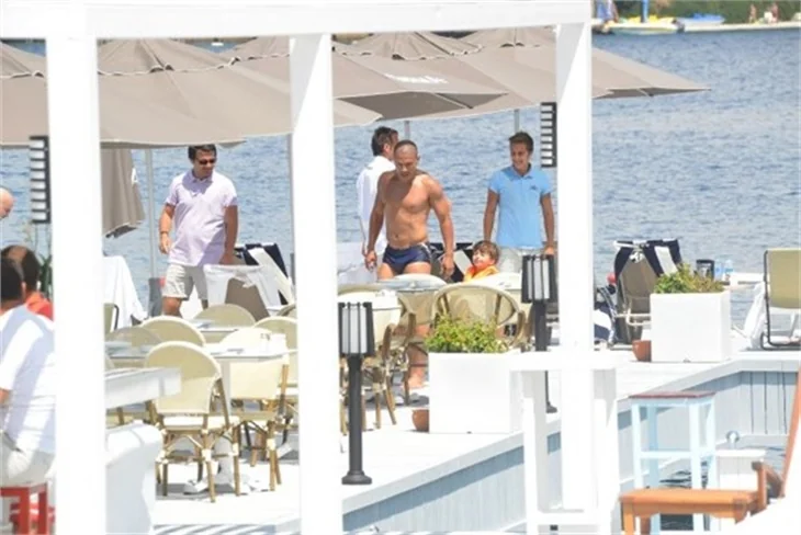 Alex De Souza'nın Bodrum tatili!