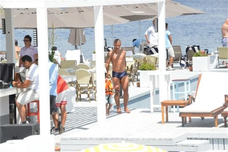 Alex De Souza'nın Bodrum tatili!