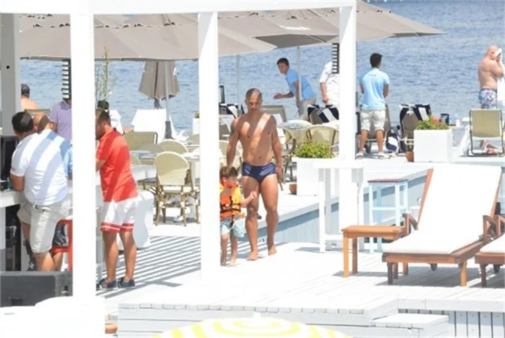 Alex De Souza'nın Bodrum tatili!