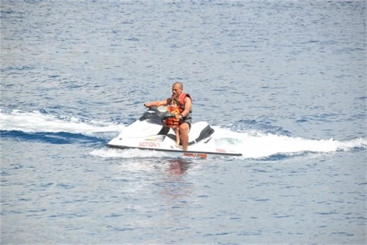 Alex De Souza'nın Bodrum tatili!