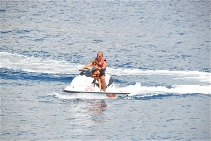 Alex De Souza'nın Bodrum tatili!