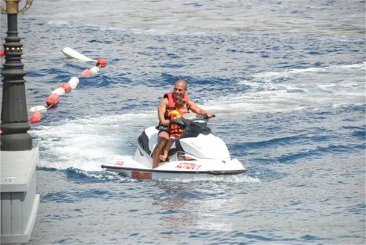 Alex De Souza'nın Bodrum tatili!