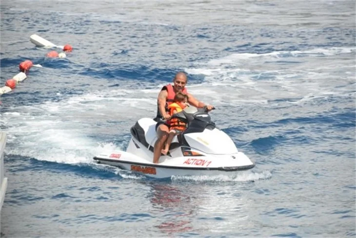 Alex De Souza'nın Bodrum tatili!