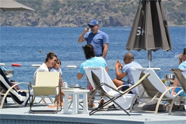 Alex De Souza'nın Bodrum tatili!