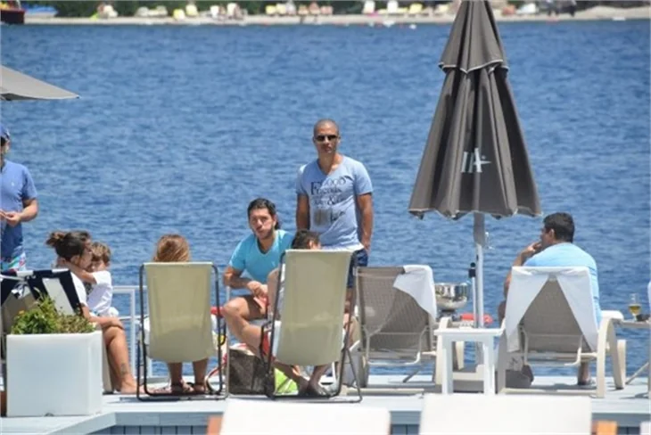 Alex De Souza'nın Bodrum tatili!