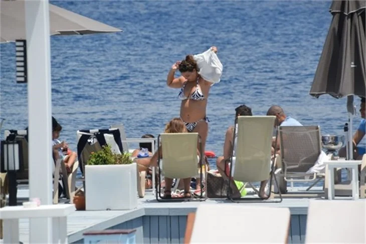 Alex De Souza'nın Bodrum tatili!