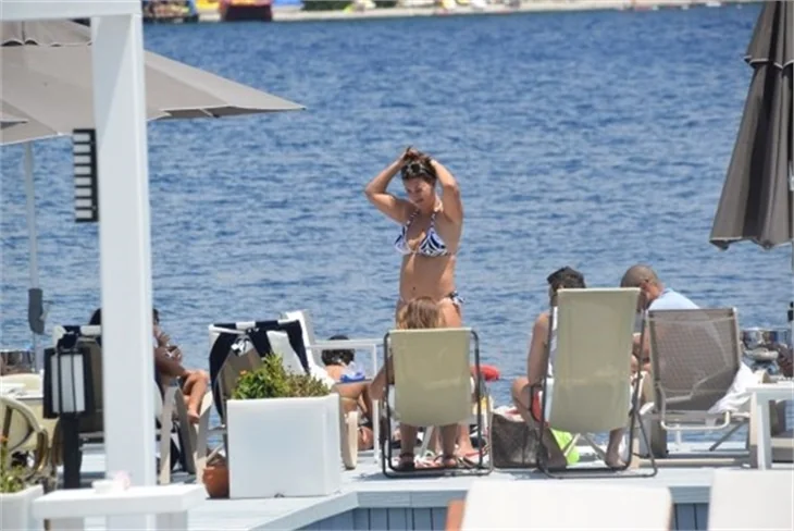 Alex De Souza'nın Bodrum tatili!