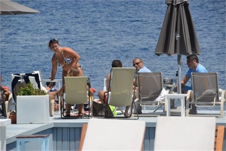 Alex De Souza'nın Bodrum tatili!