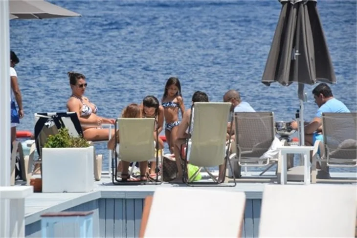 Alex De Souza'nın Bodrum tatili!