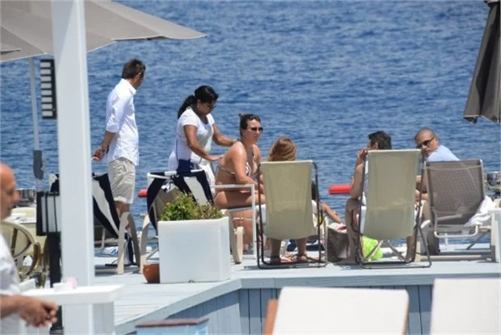 Alex De Souza'nın Bodrum tatili!