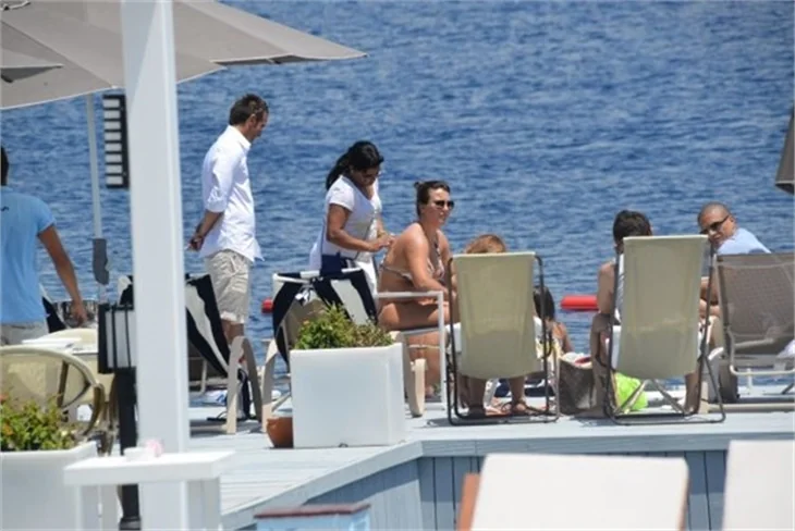 Alex De Souza'nın Bodrum tatili!