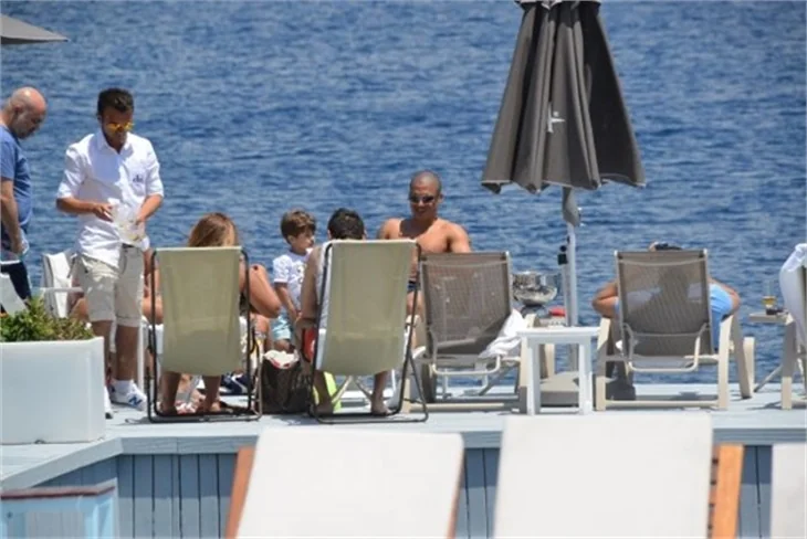 Alex De Souza'nın Bodrum tatili!