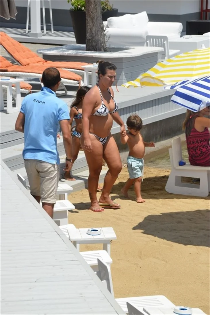 Alex De Souza'nın Bodrum tatili!