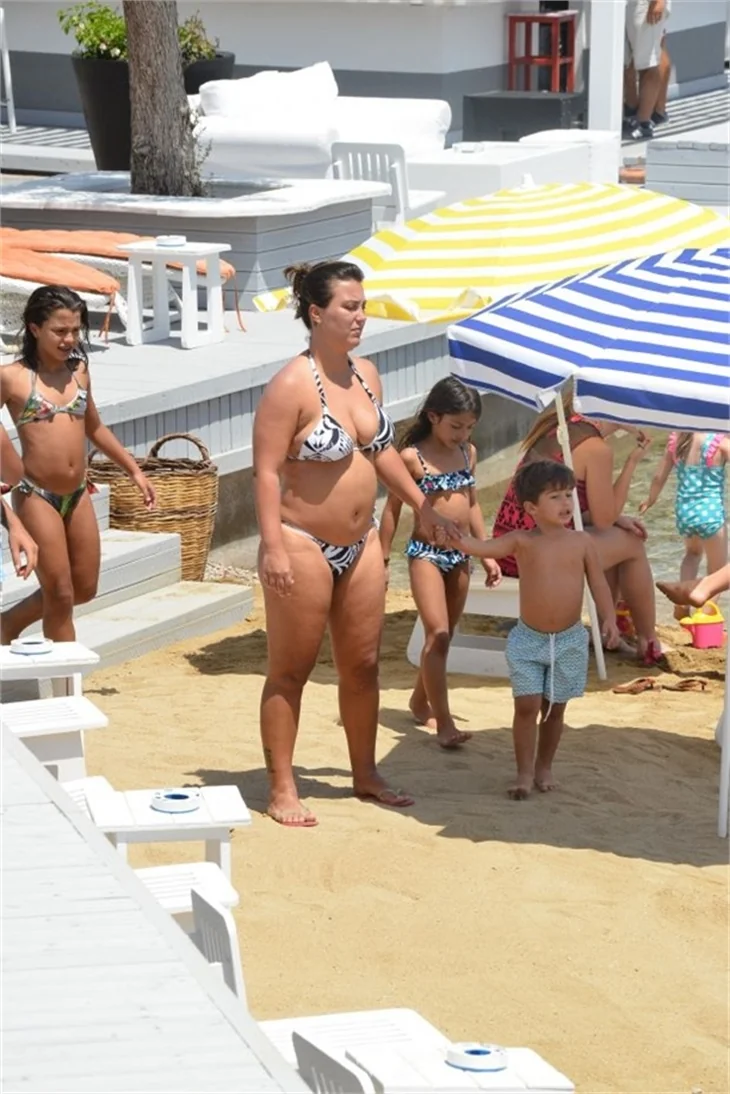 Alex De Souza'nın Bodrum tatili!