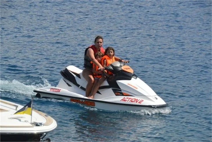 Alex De Souza'nın Bodrum tatili!