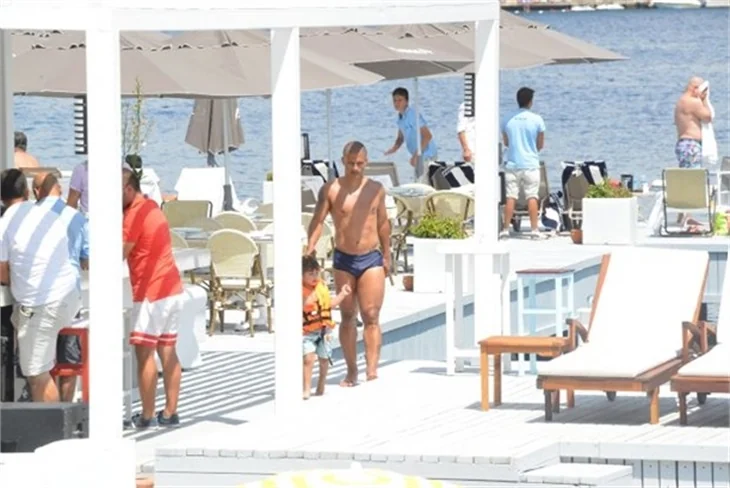Alex De Souza'nın Bodrum tatili!