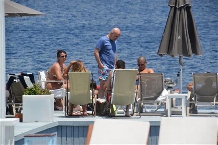 Alex De Souza'nın Bodrum tatili!