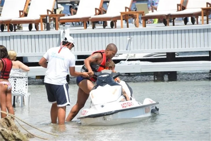 Alex De Souza'nın Bodrum tatili!
