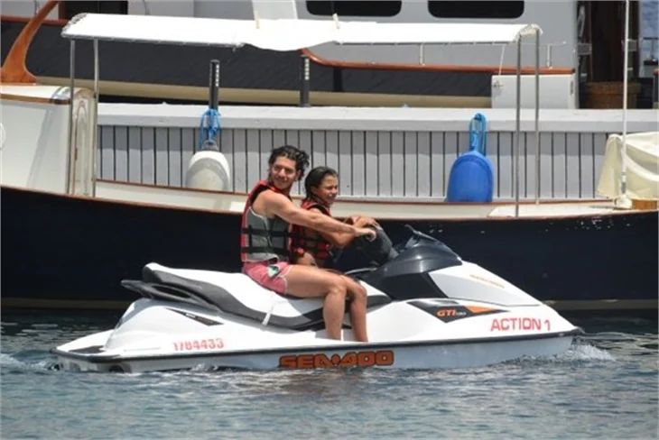 Alex De Souza'nın Bodrum tatili!