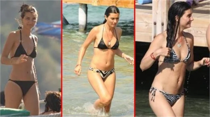 Tuba Büyüküstün 2 yıl sonra aynı bikiniyi giydi!